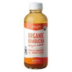 Organic Ginger Lemon Kombucha, 16 fl oz