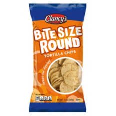 Bite Size White Round Tortilla Chips, 13 oz