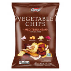 Mediterranean Garlic & Herbs Vegetable Chips, 6 oz