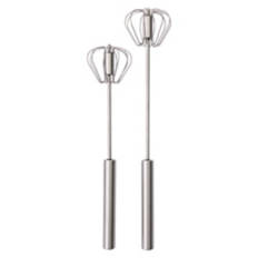 Stainless Steel Utensil - 2 Piece Twist Whisk
