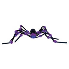 5' Light up Spider, Purple