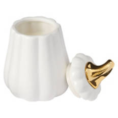 Fall Metallic Icon Candle - Gourd