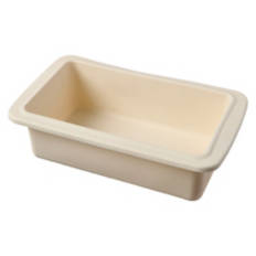 Silicone Bakeware - Loaf Pan, Cream