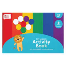 6 Color Dot Markers Activity Book - Rainbow