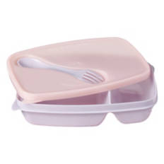 2 Compartment On The Go Lunch Box, Purple