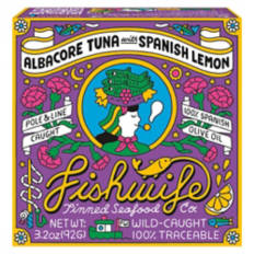 Albacore Tuna in Spanish Lemon, 3.2 oz