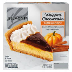 Pumpkin Spice Whipped Cheesecake, 24 oz