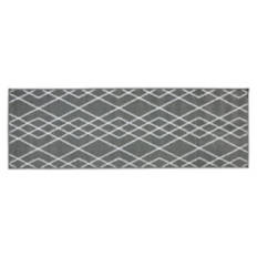2' x 6 ' Utility Runner - Gray Geometric