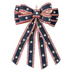 Premium Bow Blue Star