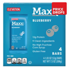 Blueberry Maxx Bar, 4 count