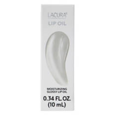 Moisturizing Glossy Lip Oil - Clear, 0.34 fl oz