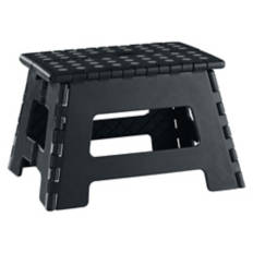 Folding Step Stool, Gray