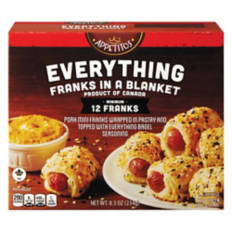Mini Franks Wrapped In Pastry, 12 count