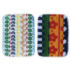 2 Pack Scrub Pads, Multi Color