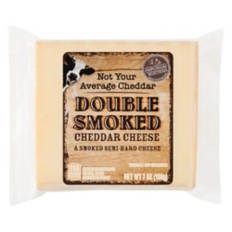 Double Smoked Cheddar Cheese, 7 oz
