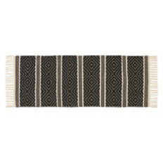 24" x 60" Handwoven Runner - Matthew Black