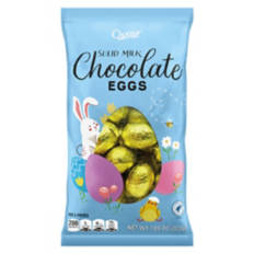 Solid Chocolate Eggs, 7.05 oz