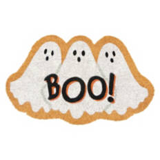 18" x  30" Halloween Coir - Ghost Shaped