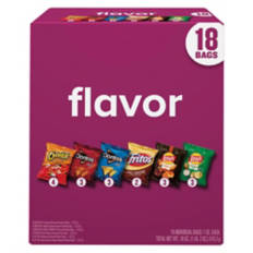 Flavor Mix  Variety Pack Chips, 18 count