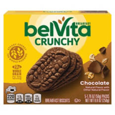 Belvita Chocolate Flavored Biscuits, 5 count