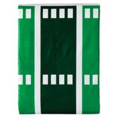 60" x  84" Vinyl Tablecloth, Green