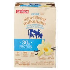 Vanilla Flavored Ultra Filtered Milkshake – 4 Pack, 11.5 fl oz