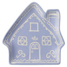 Holiday Crofton Gingerbread Shaped Plate, Purple