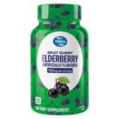 Elderberry with Vitamin C & Zinc Adult Gummy, 60 ct