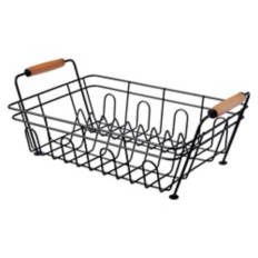 Premium Dish Rack, Black