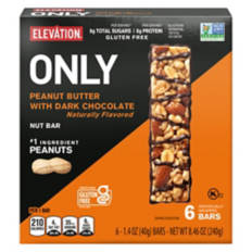 Dark Chocolate Peanut Butter Fruit and Nut Bar