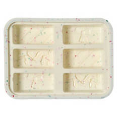 Holiday Baking Pan - White Loaf Pan with Speckles