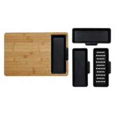 Master Cutting Board, Black Trays