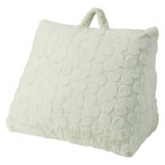 18" x 24" Super Soft Wedge Pillow, Green Floral