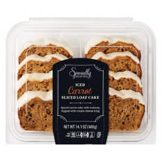 Iced Sliced Carrot Loaf Cake, 14.1 oz