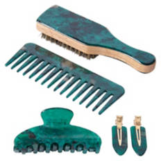 Premium Hair Gift Set, Green