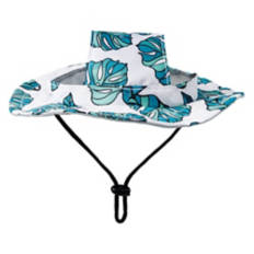 Pet Hat - Green Leaf, M/L