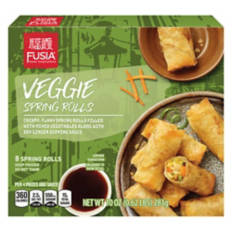Crispy Veggie Spring Rolls, 8 count
