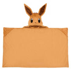 30" x 70" Kid's Wearable Eevee Hooded Throw
