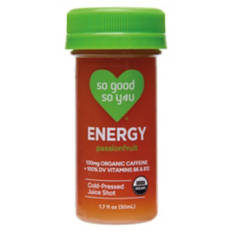 Organic Probiotic Juice Shot - Energy, Passionfruit