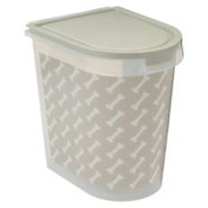 20L Pet Food Container - Gray Bones