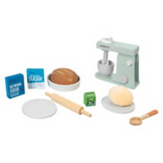 Kids Wooden Kitchen Play Set - Baking