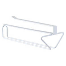 Hanging Kitchen Organizer - Wine Glass Holder, White