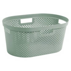 Laundry Basket, Sage