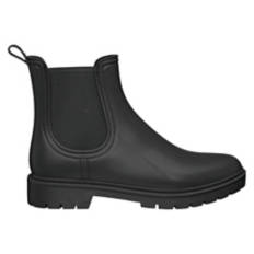 Ladies Chelsea Rainboots - Black, 7