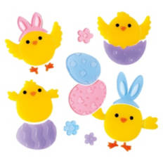 Easter Gel Clings - Chicks