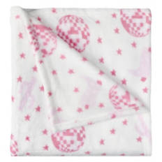 50" x 70" Soft & Cozy Royal Plush Throw - Pink Cowgirl