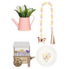 Spring Tray Objects - Flower Market