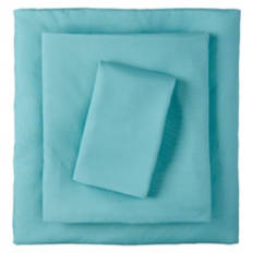 Twin Size Bed Sheet Set, Teal