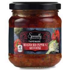 Roasted Red Pepper Artichoke Tapenade, 6 oz