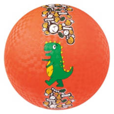 8.5" Playground Rubber Ball - Dinosaur